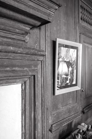 Mantel detail in inner room, 1720s